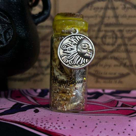 Happiness Intention Spell Jar