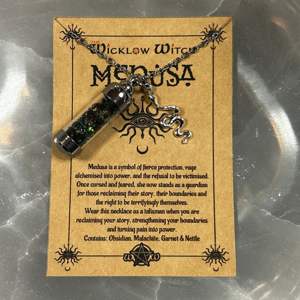 Greek/Roman Deity Talisman Necklace - Made By The Wicklow Witch