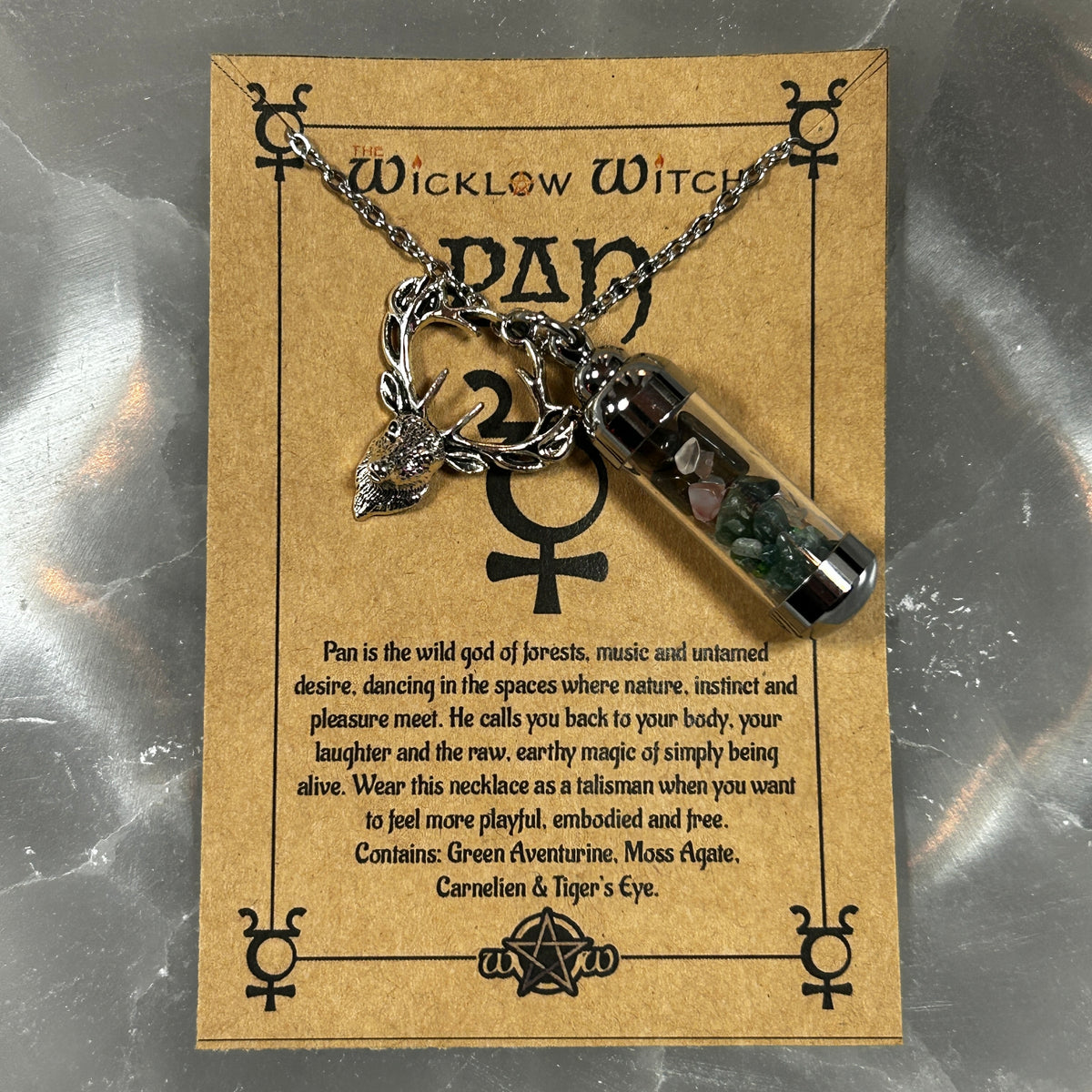 Greek/Roman Deity Talisman Necklace - Made By The Wicklow Witch