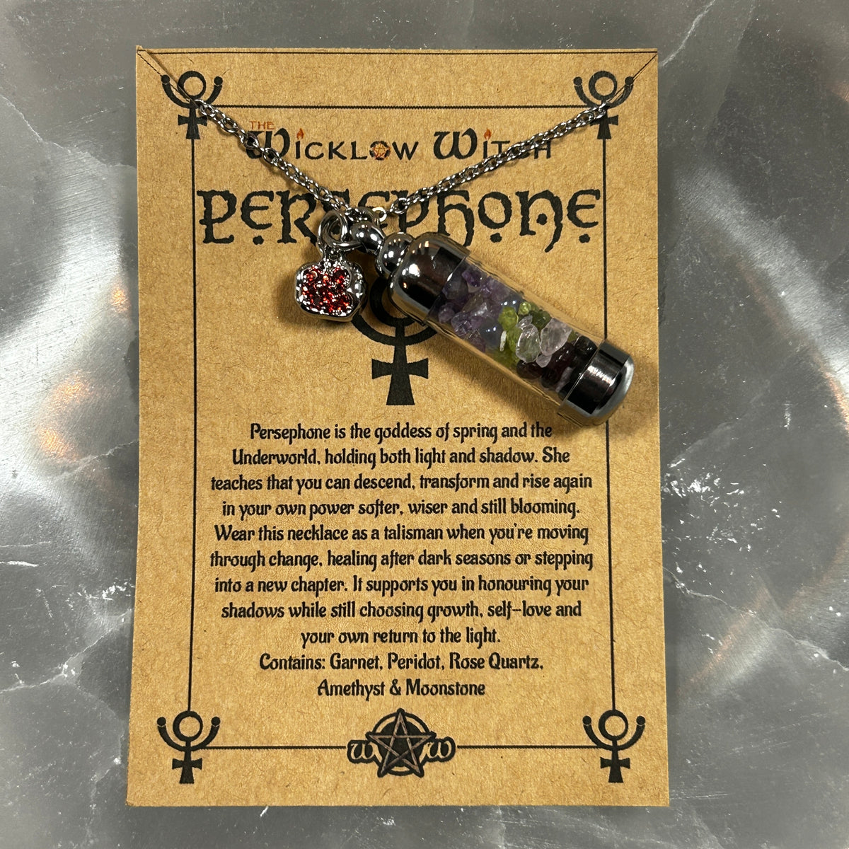 Greek/Roman Deity Talisman Necklace - Made By The Wicklow Witch