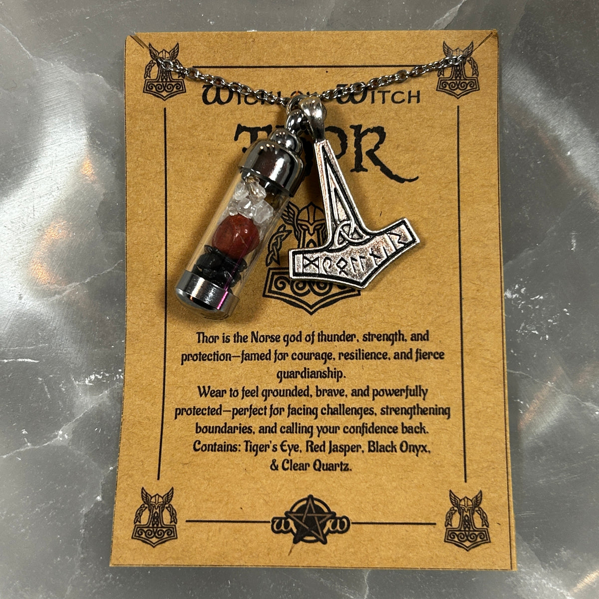 Norse Deity Talisman Necklace - Made By The Wicklow Witch