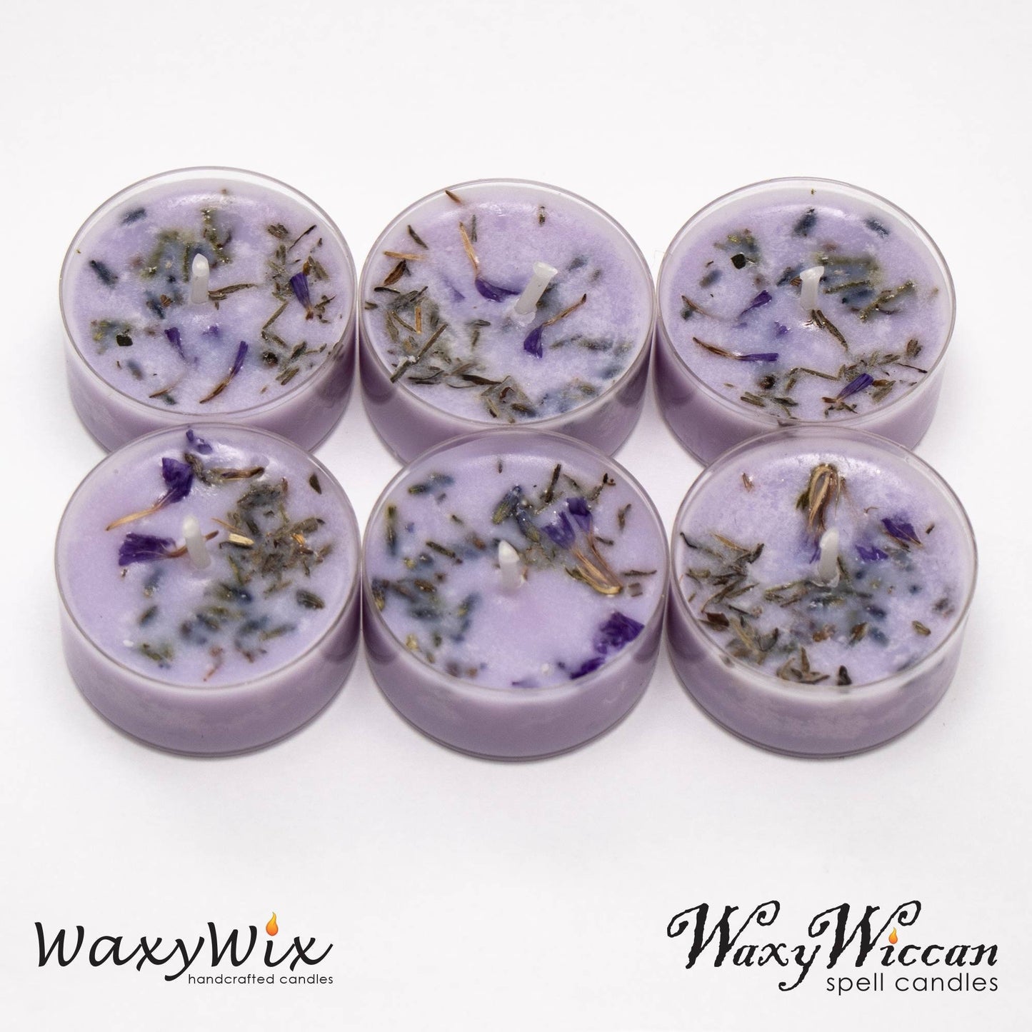 Tea light spell candles