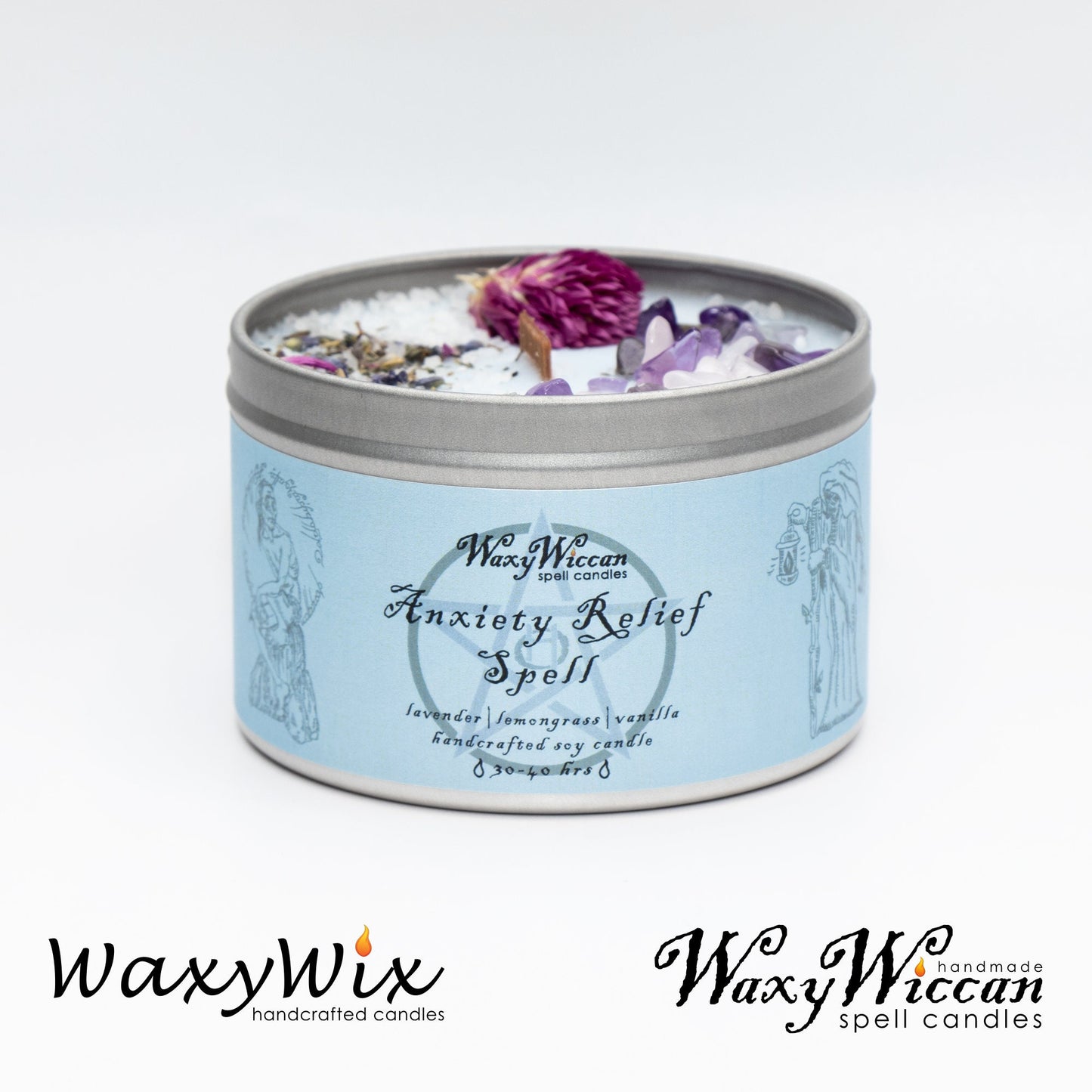 Anxiety relief spell candle