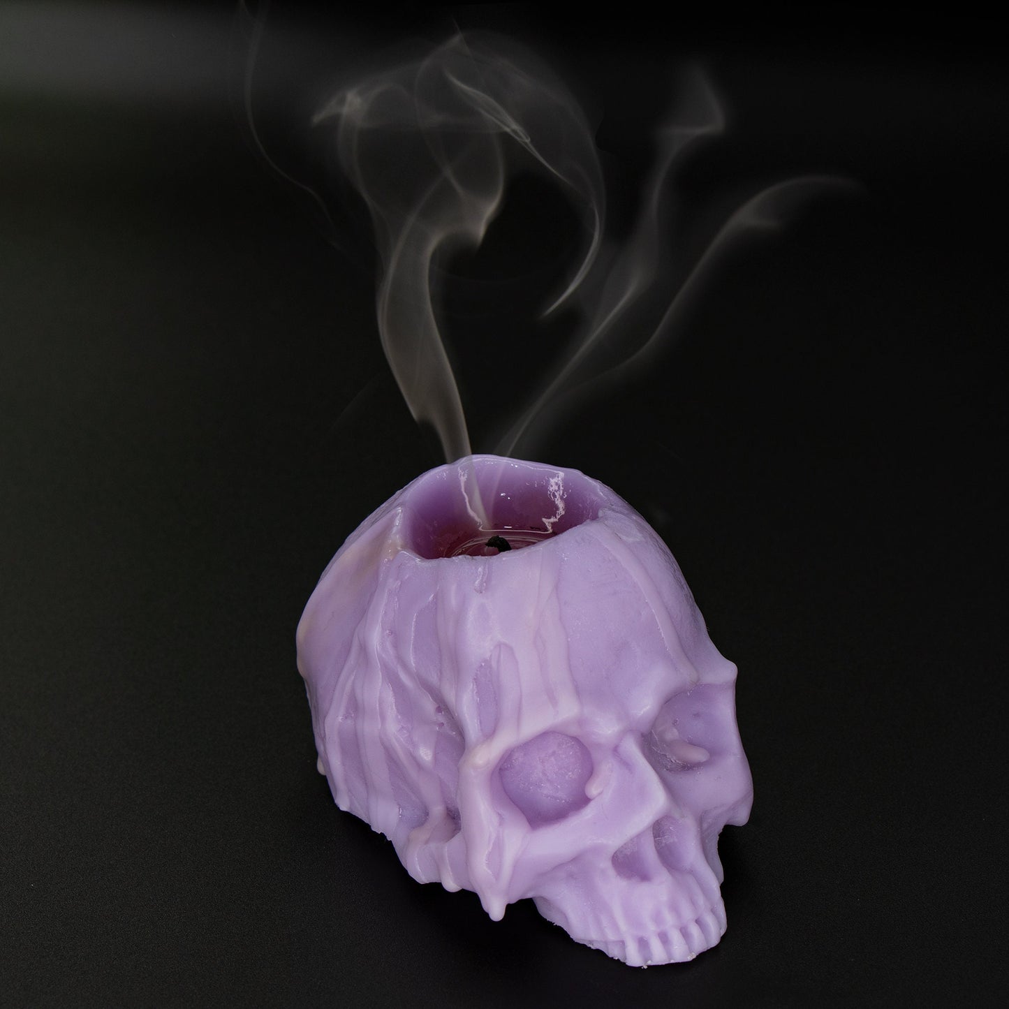 Pastel half skulls